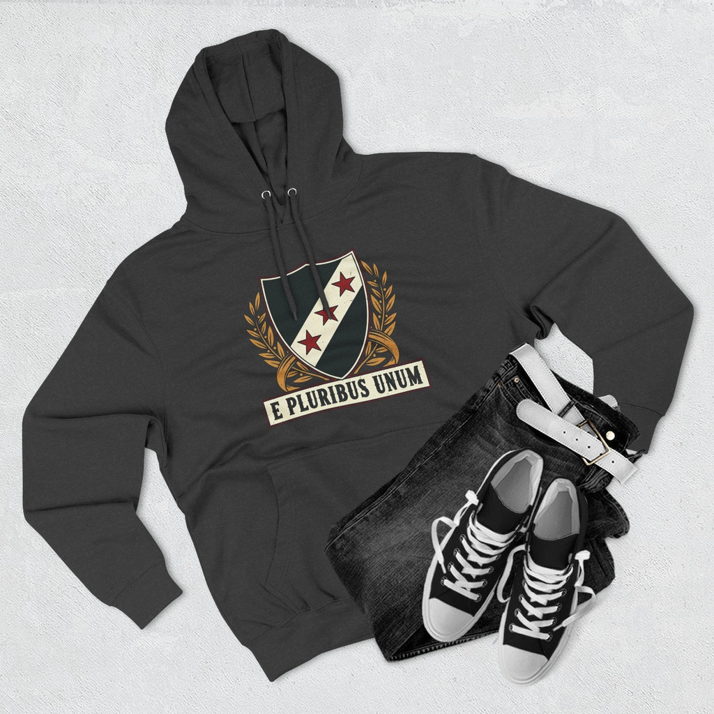 Hoodie E Pluribus Unum Crest | Vintage Shield Midweight Pullover | Hoodie