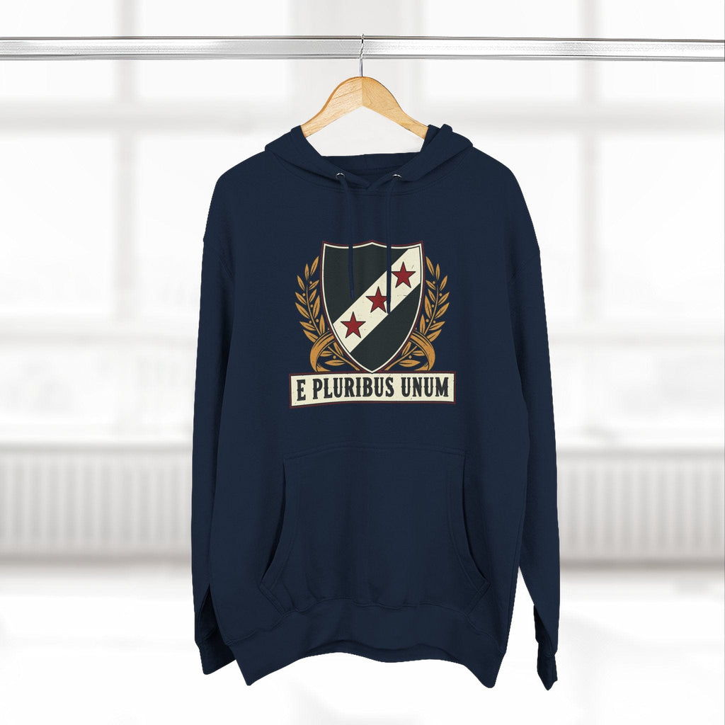 Hoodie E Pluribus Unum Crest | Vintage Shield Midweight Pullover | Hoodie