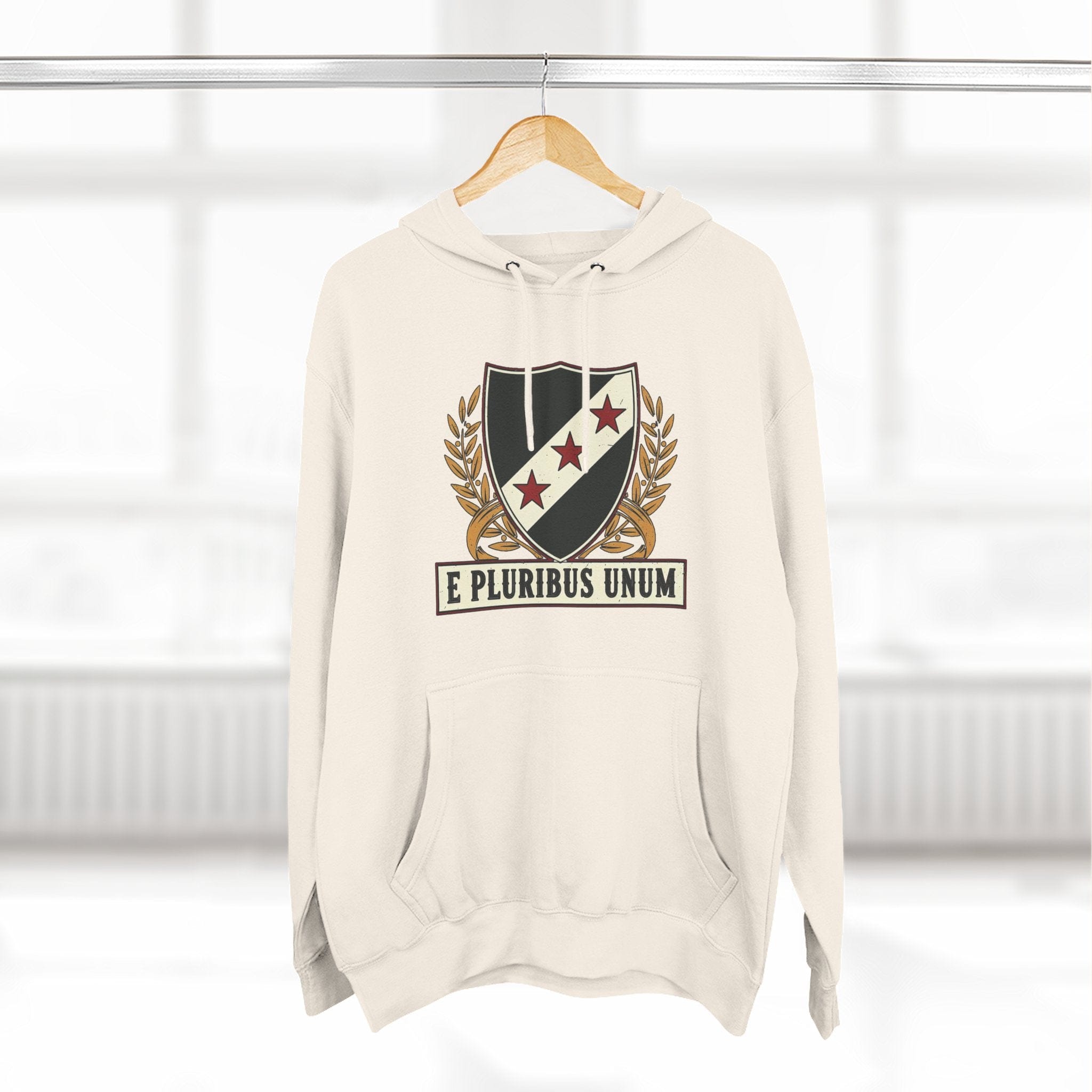 Hoodie E Pluribus Unum Crest | Vintage Shield Midweight Pullover | Hoodie