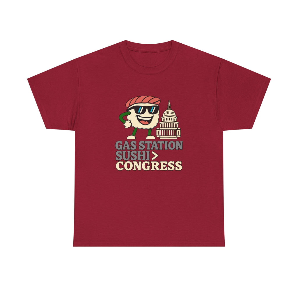 T-Shirt Gas Station Sushi > Congress — Funny Government Anti-Establishment Tee