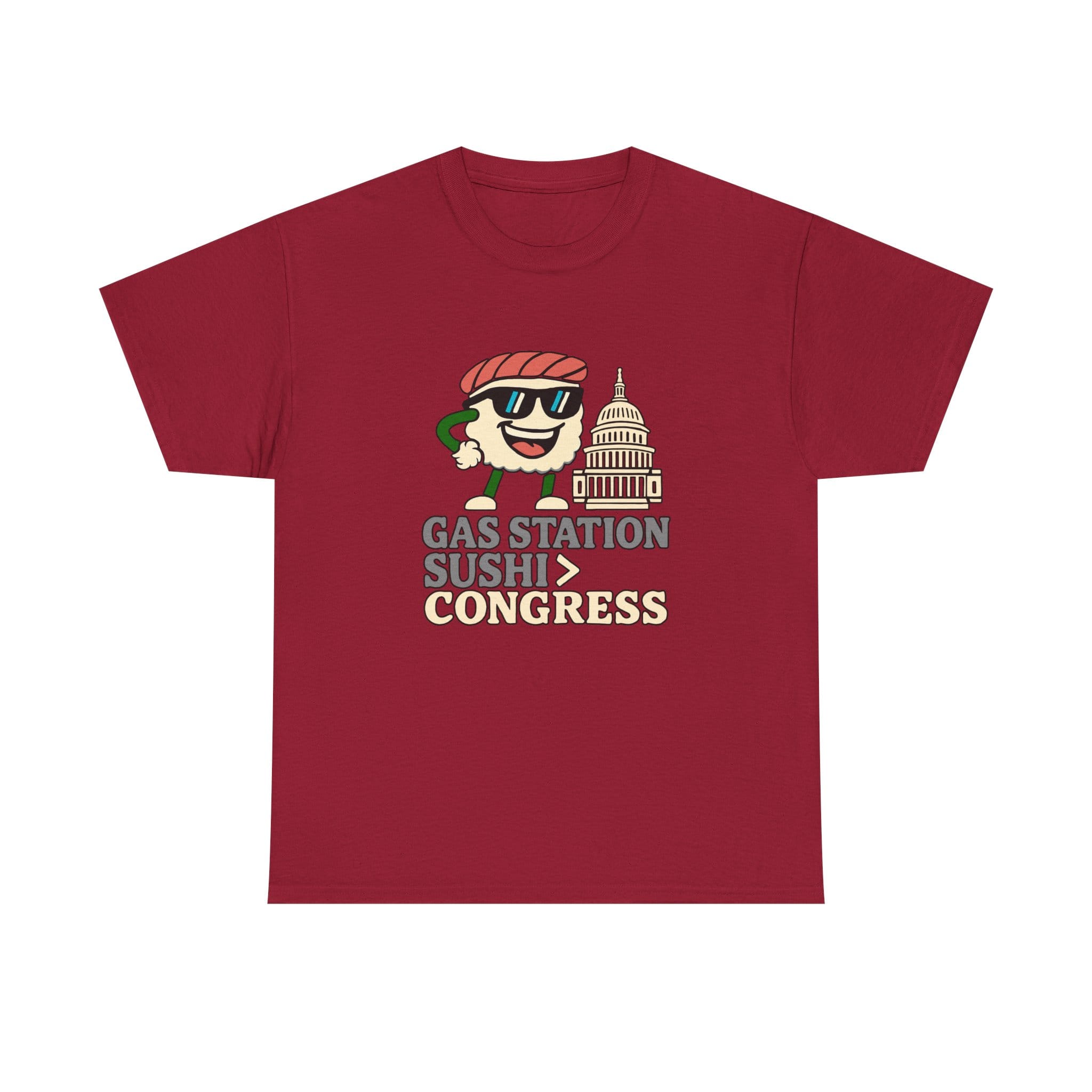 T-Shirt Gas Station Sushi > Congress — Funny Government Anti-Establishment Tee