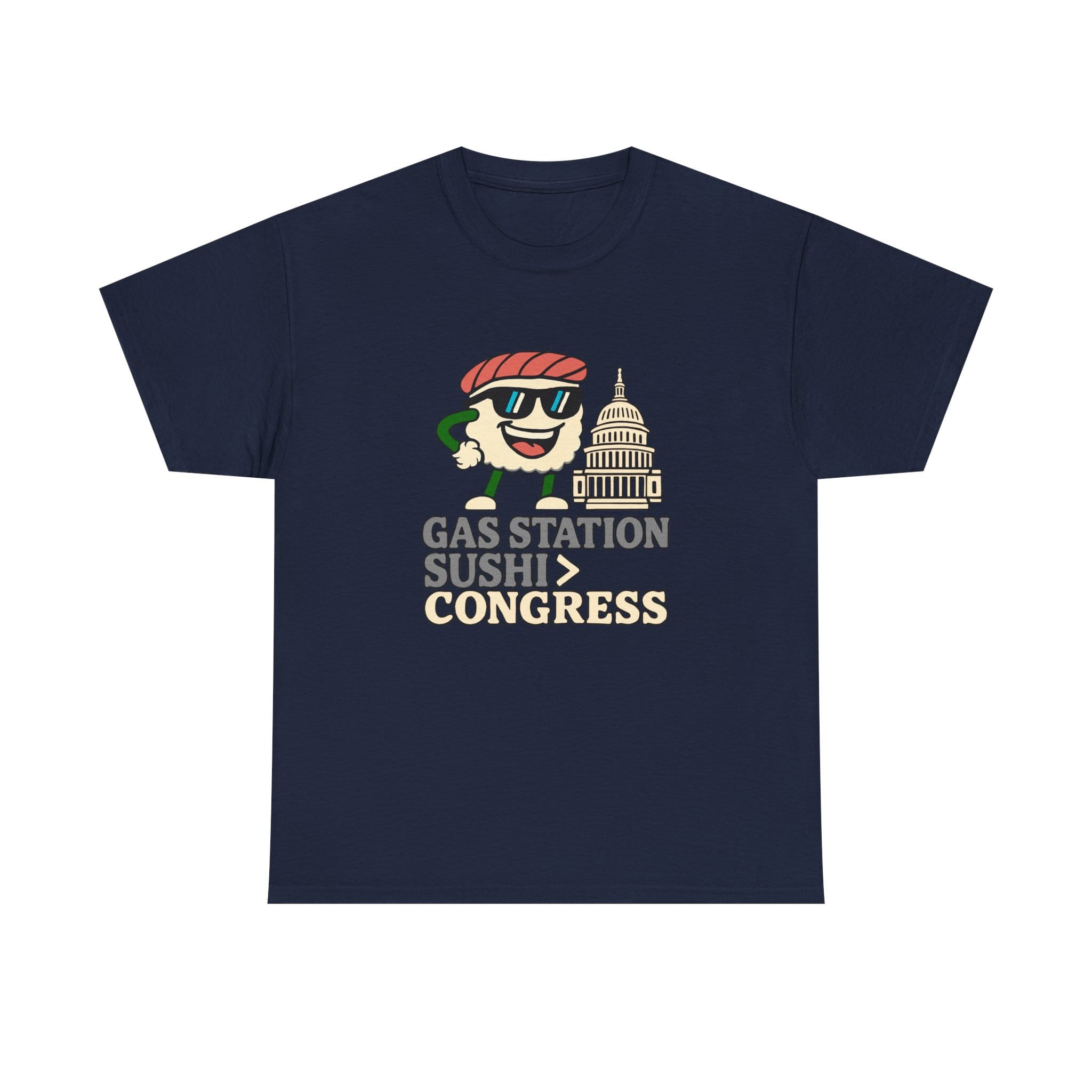 T-Shirt Gas Station Sushi > Congress — Funny Government Anti-Establishment Tee