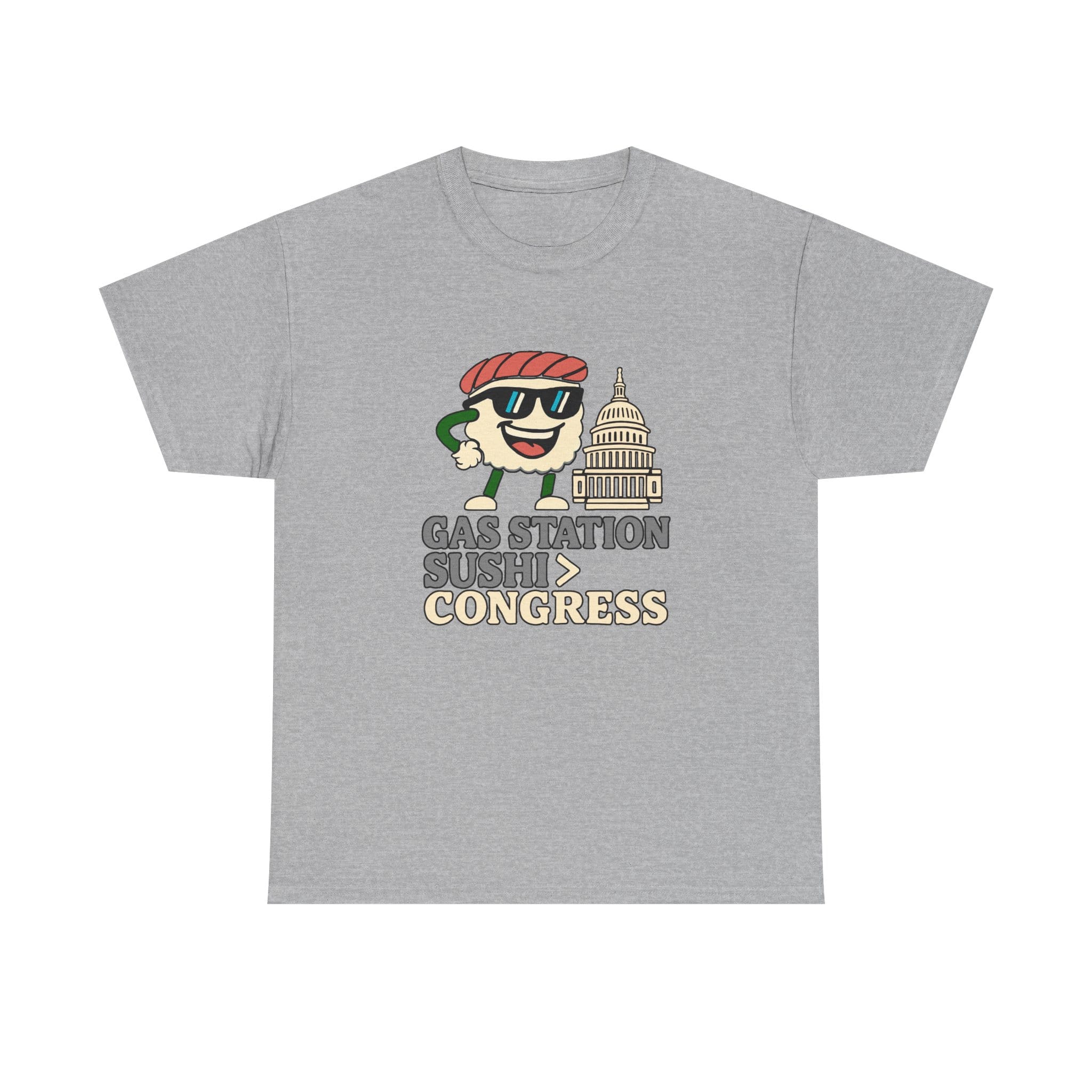T-Shirt Gas Station Sushi > Congress — Funny Government Anti-Establishment Tee
