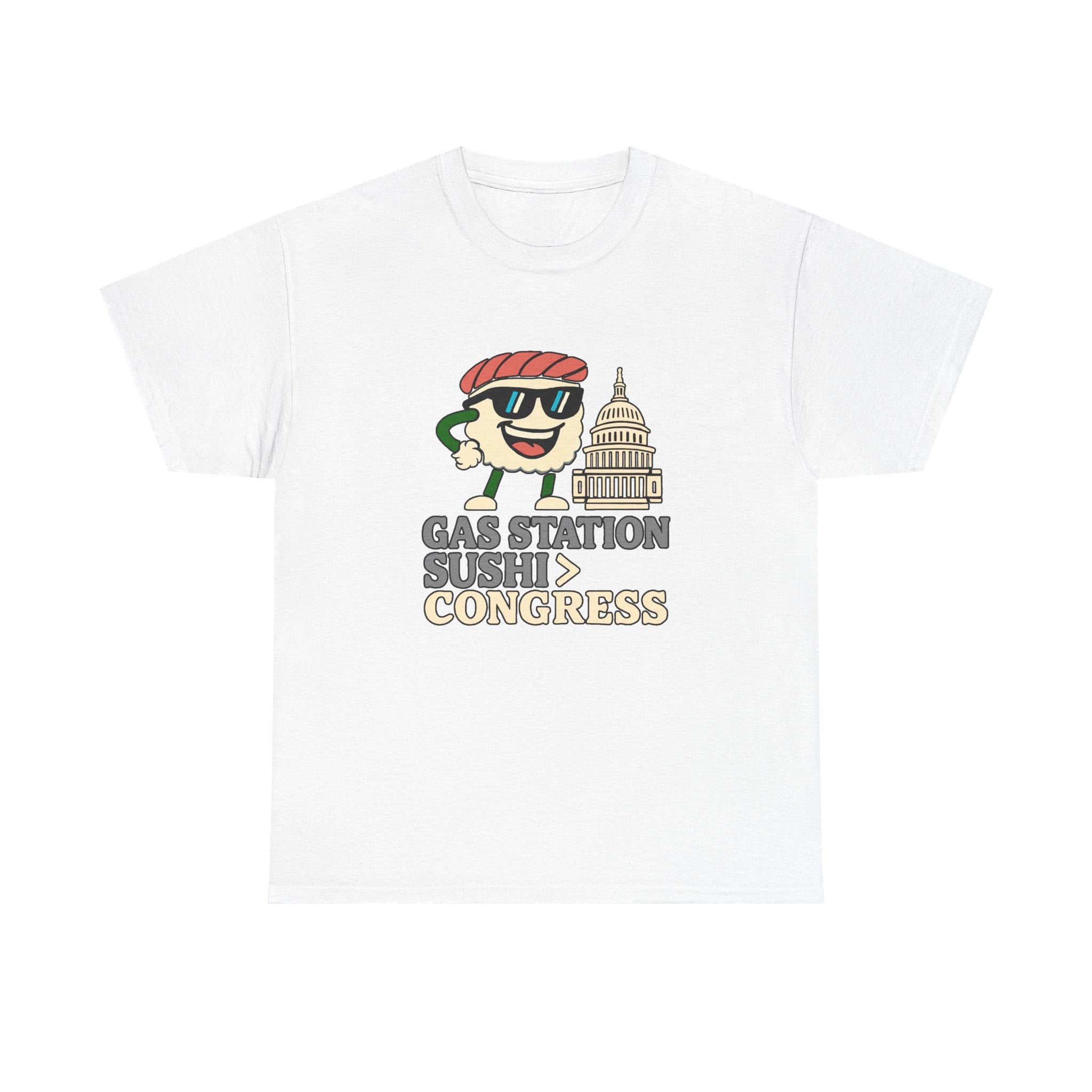 T-Shirt Gas Station Sushi > Congress — Funny Government Anti-Establishment Tee