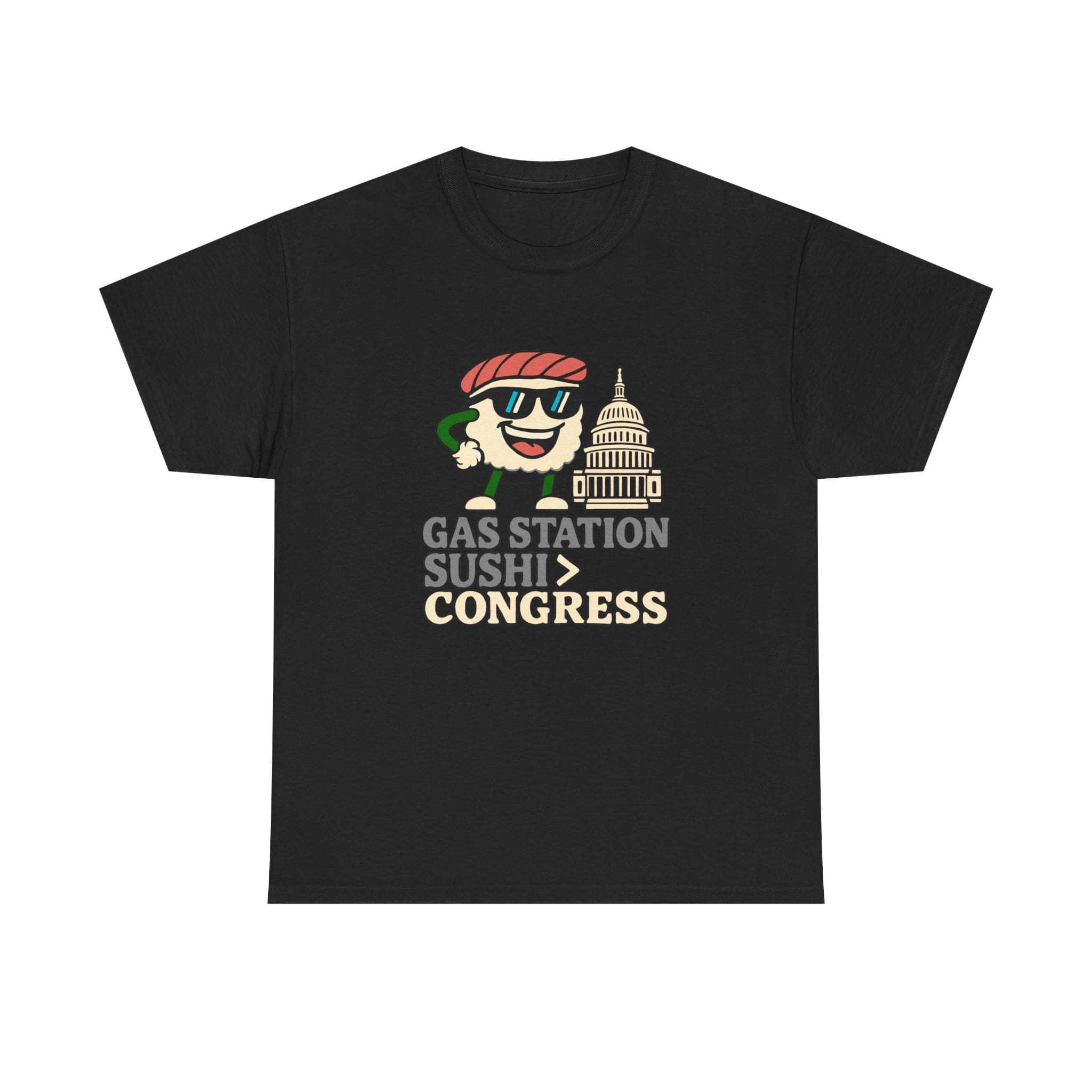 T-Shirt Gas Station Sushi > Congress — Funny Government Anti-Establishment Tee