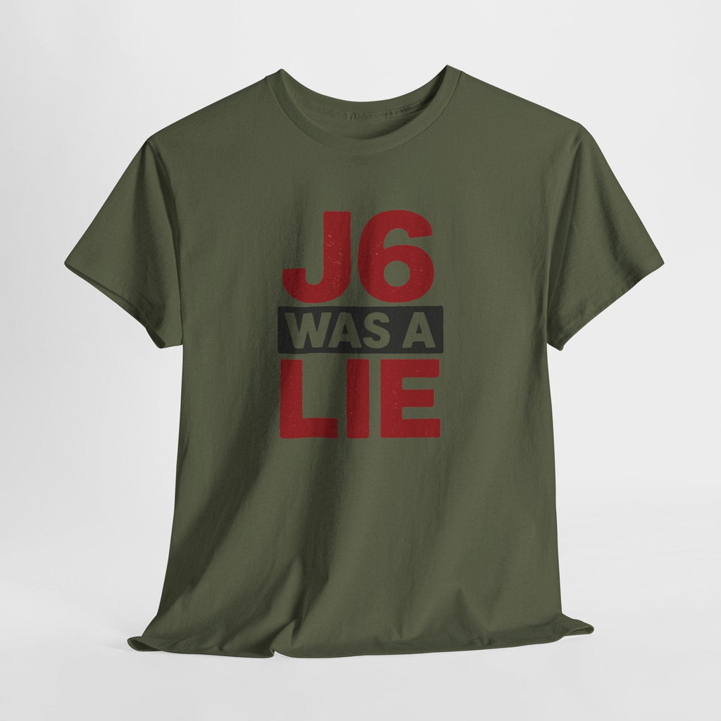 T-Shirt J6 Was a Lie | January 6th Narrative Breaker | Premium Cotton Classic Tee
