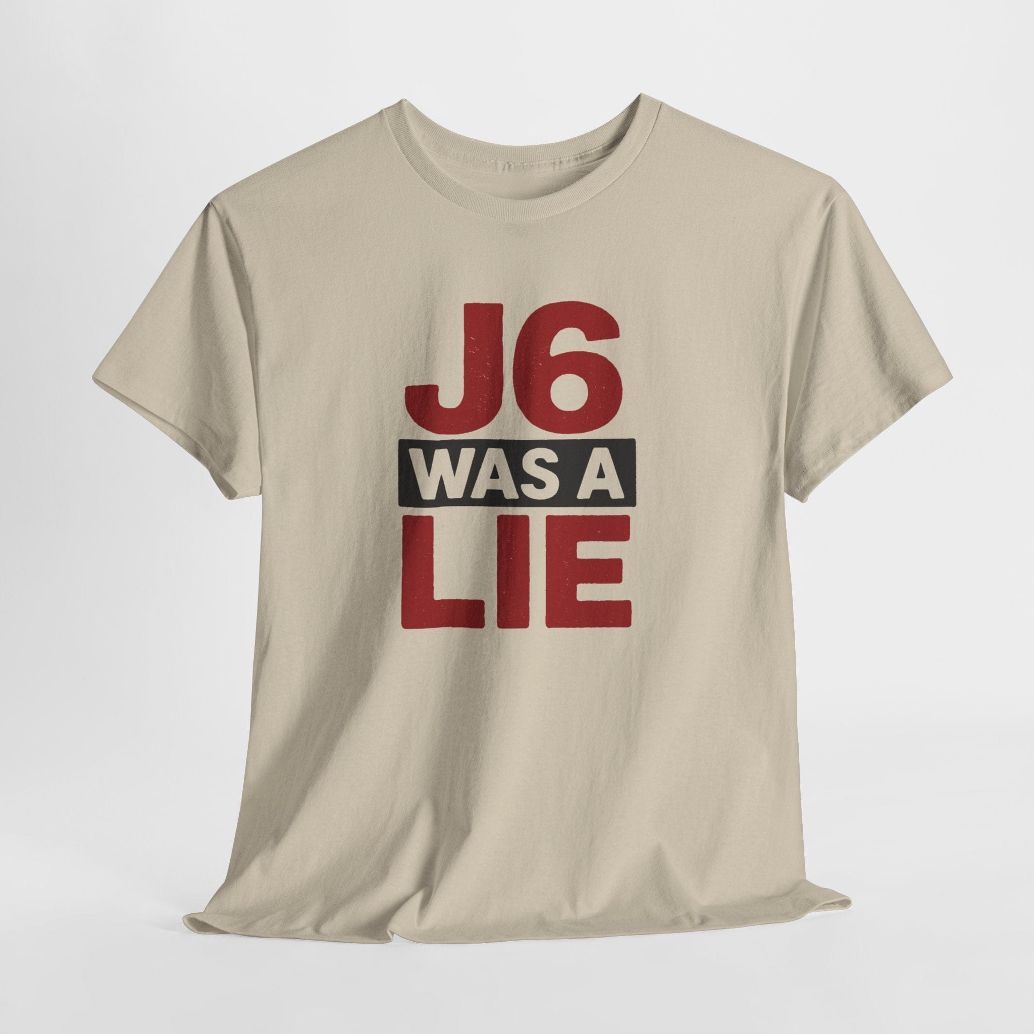 T-Shirt J6 Was a Lie | January 6th Narrative Breaker | Premium Cotton Classic Tee