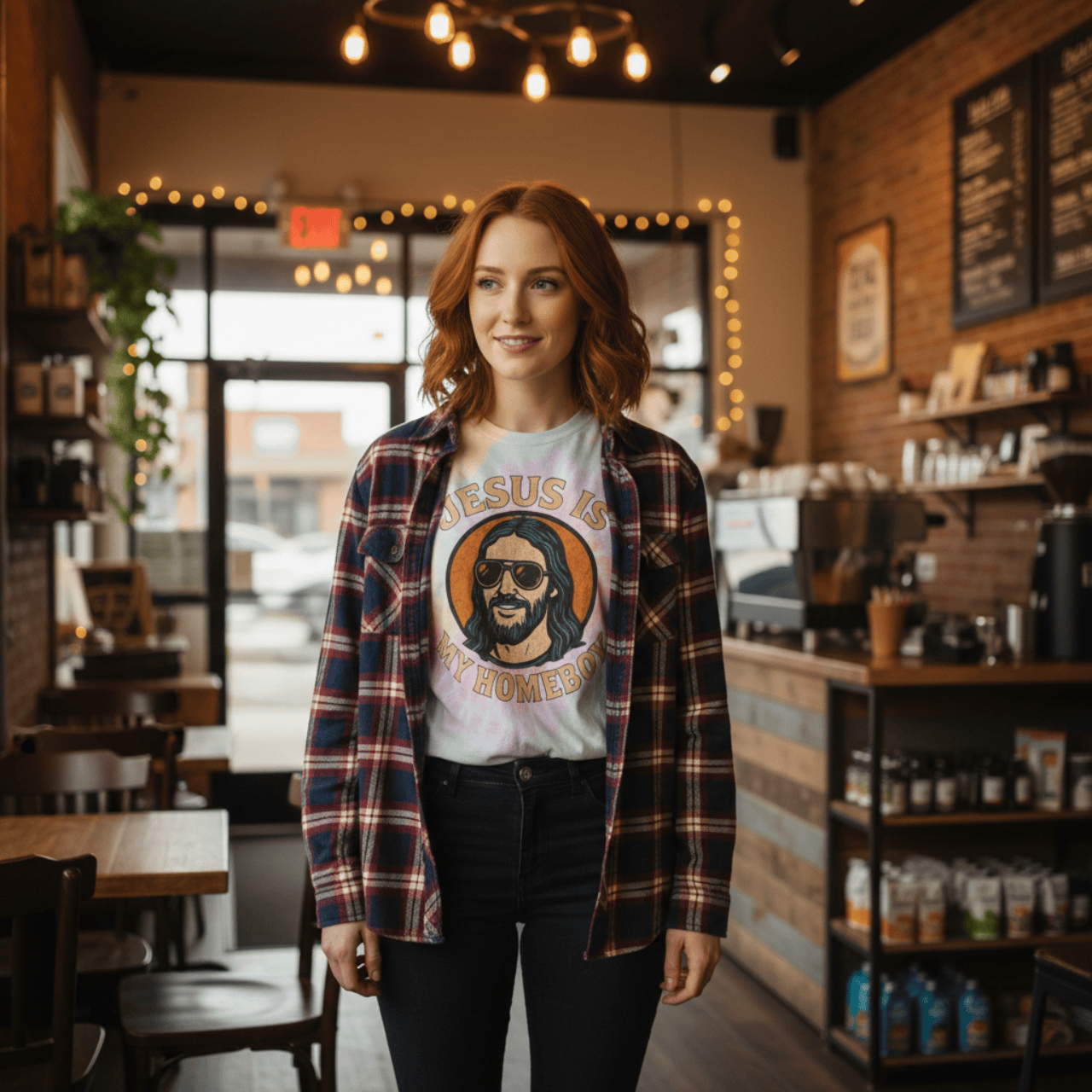 T-Shirt Jesus is My Homeboy | Tie-Dye T Shirt | Graphic Tee