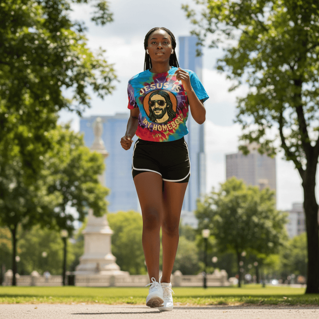 T-Shirt Jesus is My Homeboy | Tie-Dye T Shirt | Graphic Tee