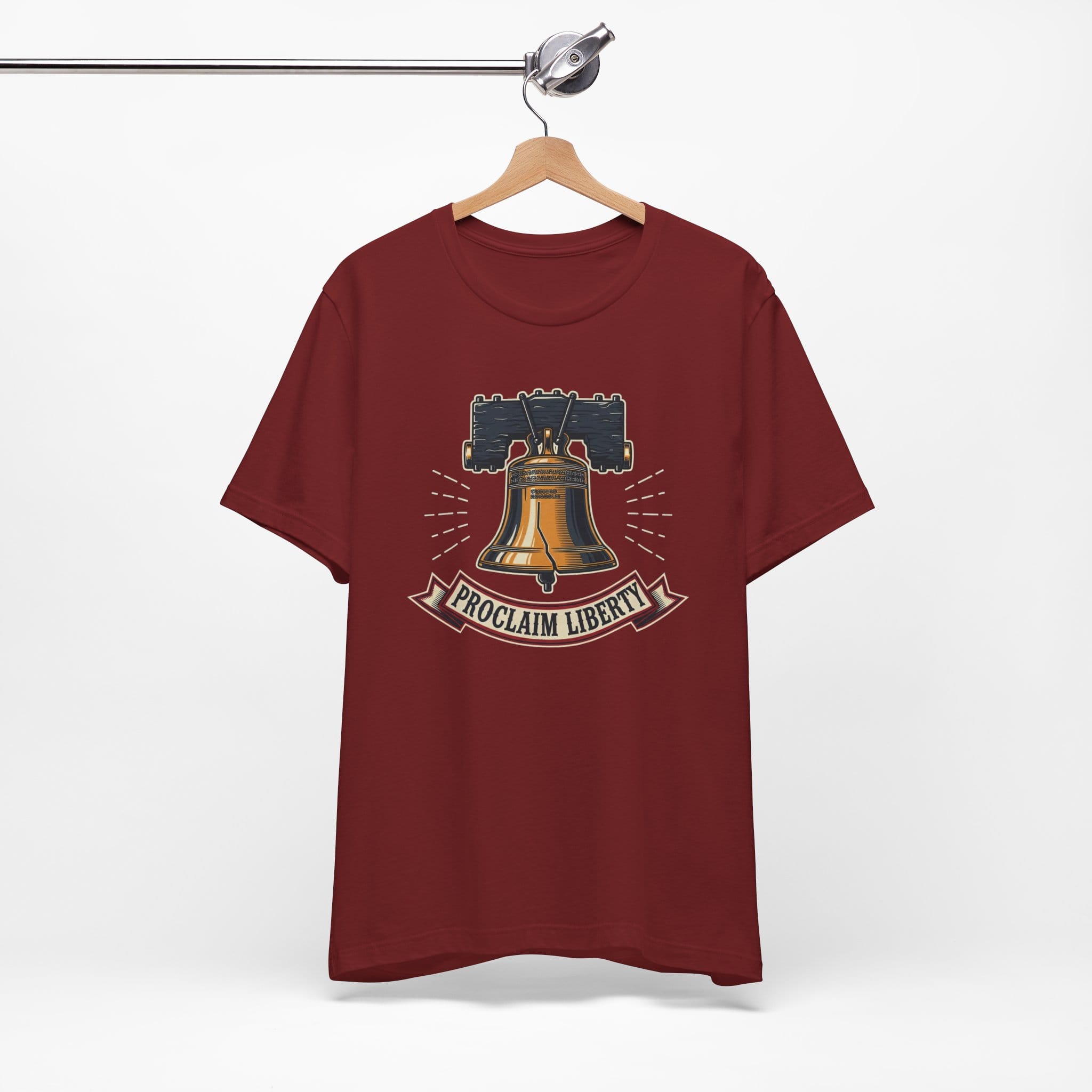 T-Shirt Proclaim Liberty — Liberty Bell 1776 Patriotic Christian Tee