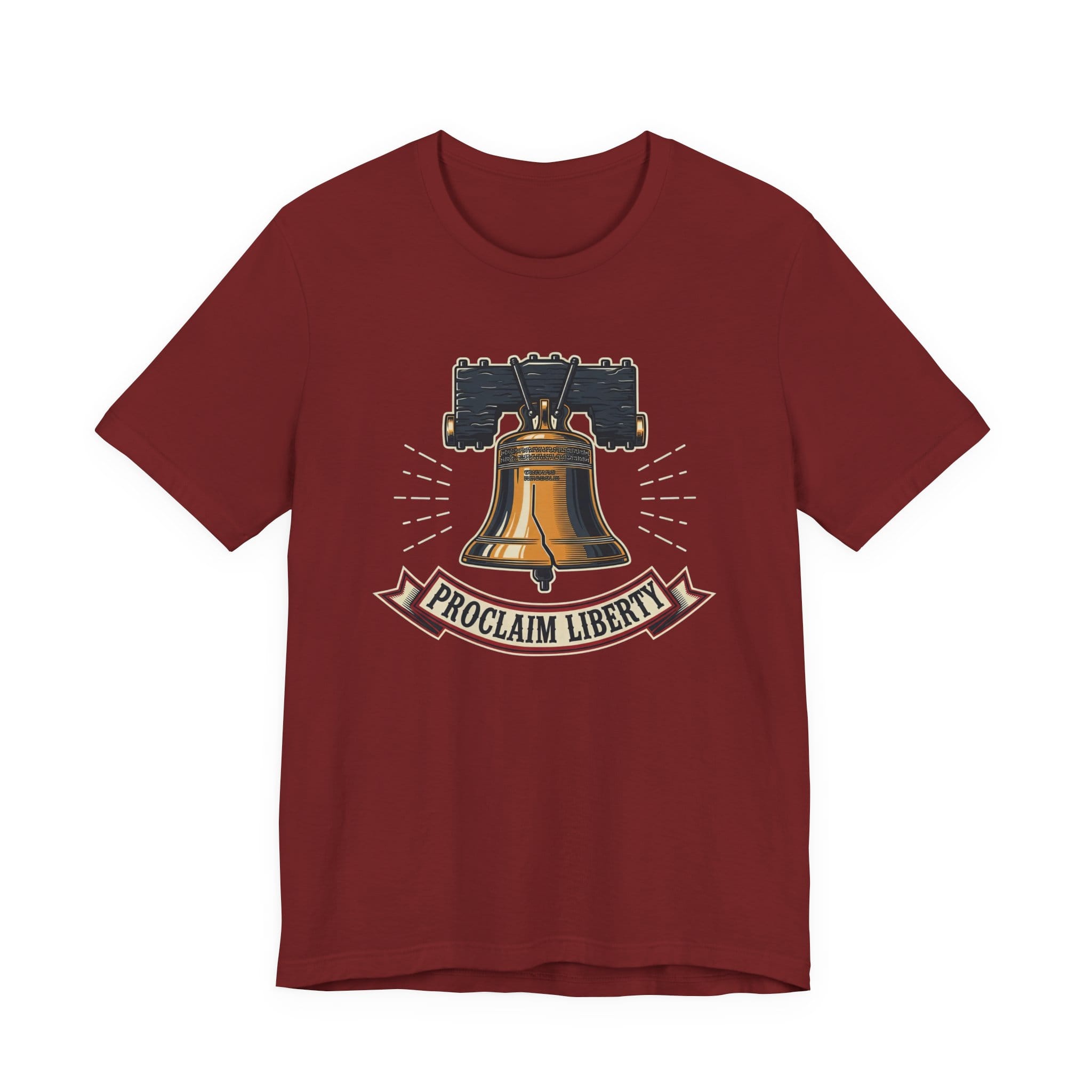 T-Shirt Proclaim Liberty — Liberty Bell 1776 Patriotic Christian Tee
