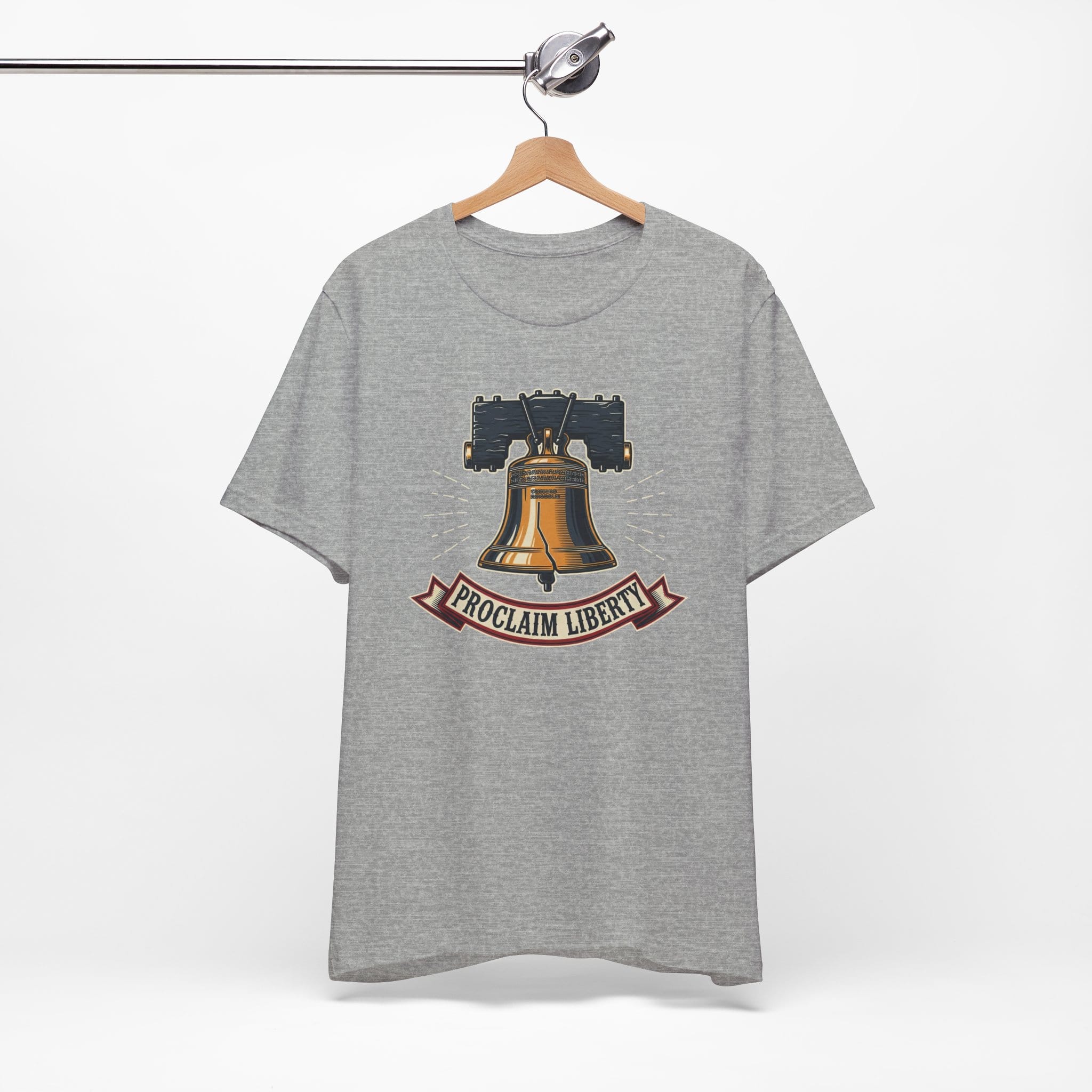 T-Shirt Proclaim Liberty — Liberty Bell 1776 Patriotic Christian Tee