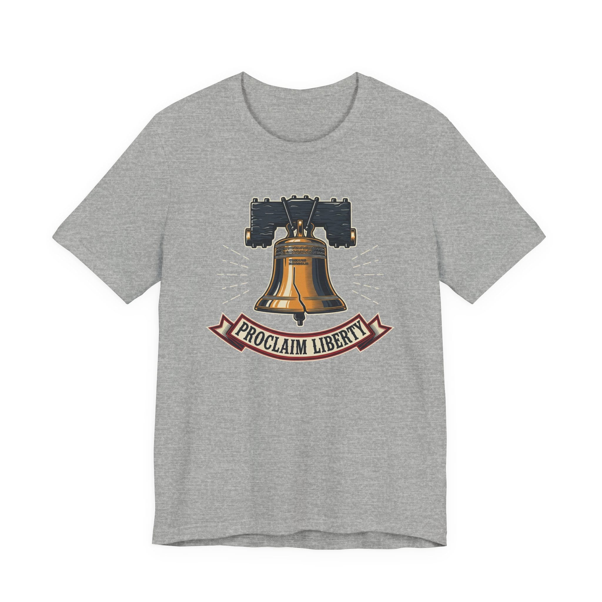 T-Shirt Proclaim Liberty — Liberty Bell 1776 Patriotic Christian Tee
