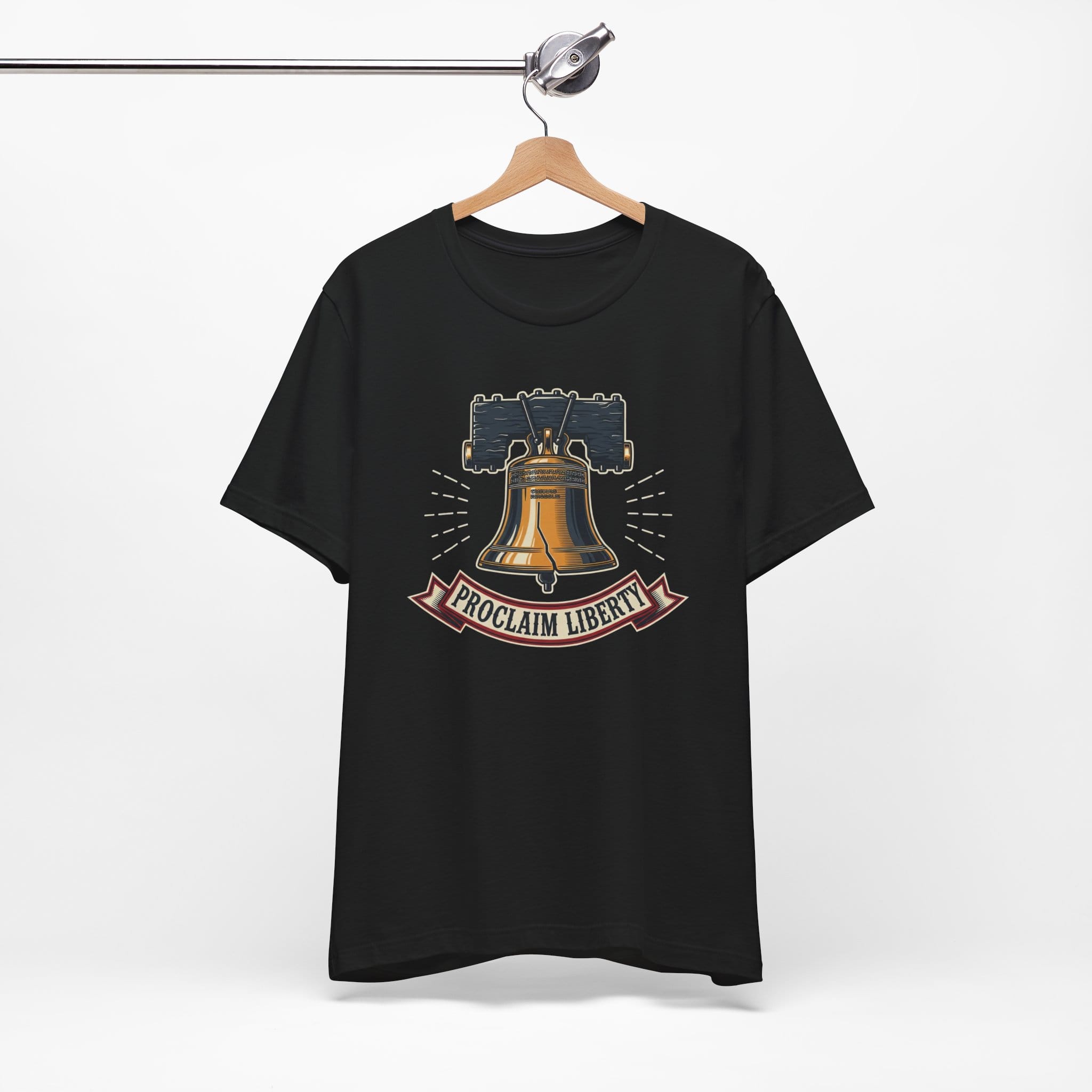 T-Shirt Proclaim Liberty — Liberty Bell 1776 Patriotic Christian Tee