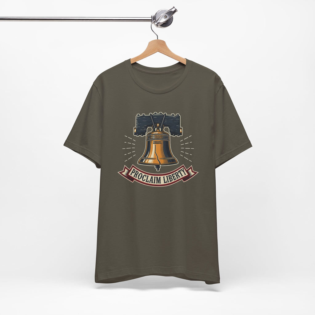 T-Shirt Proclaim Liberty — Liberty Bell 1776 Patriotic Christian Tee