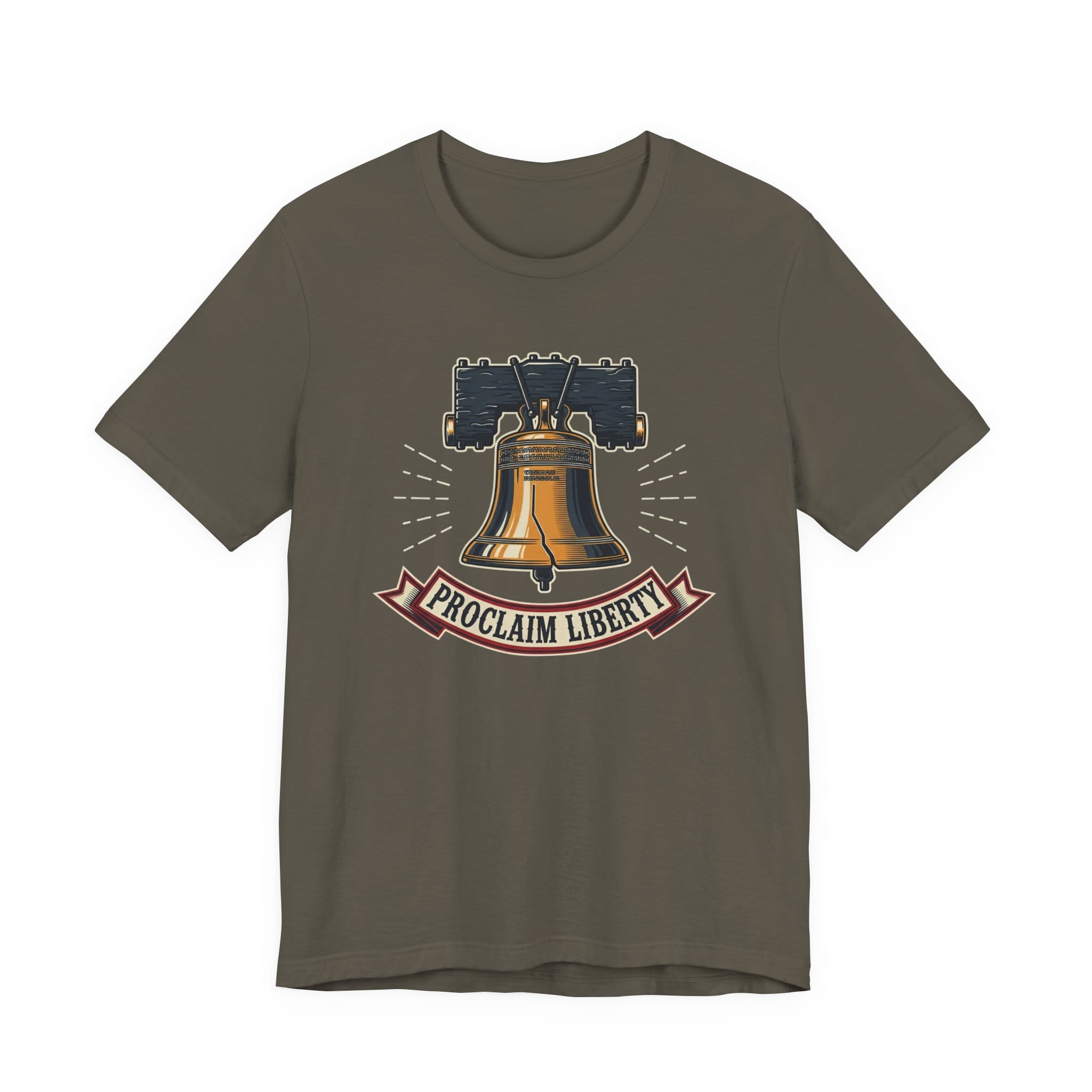 T-Shirt Proclaim Liberty — Liberty Bell 1776 Patriotic Christian Tee