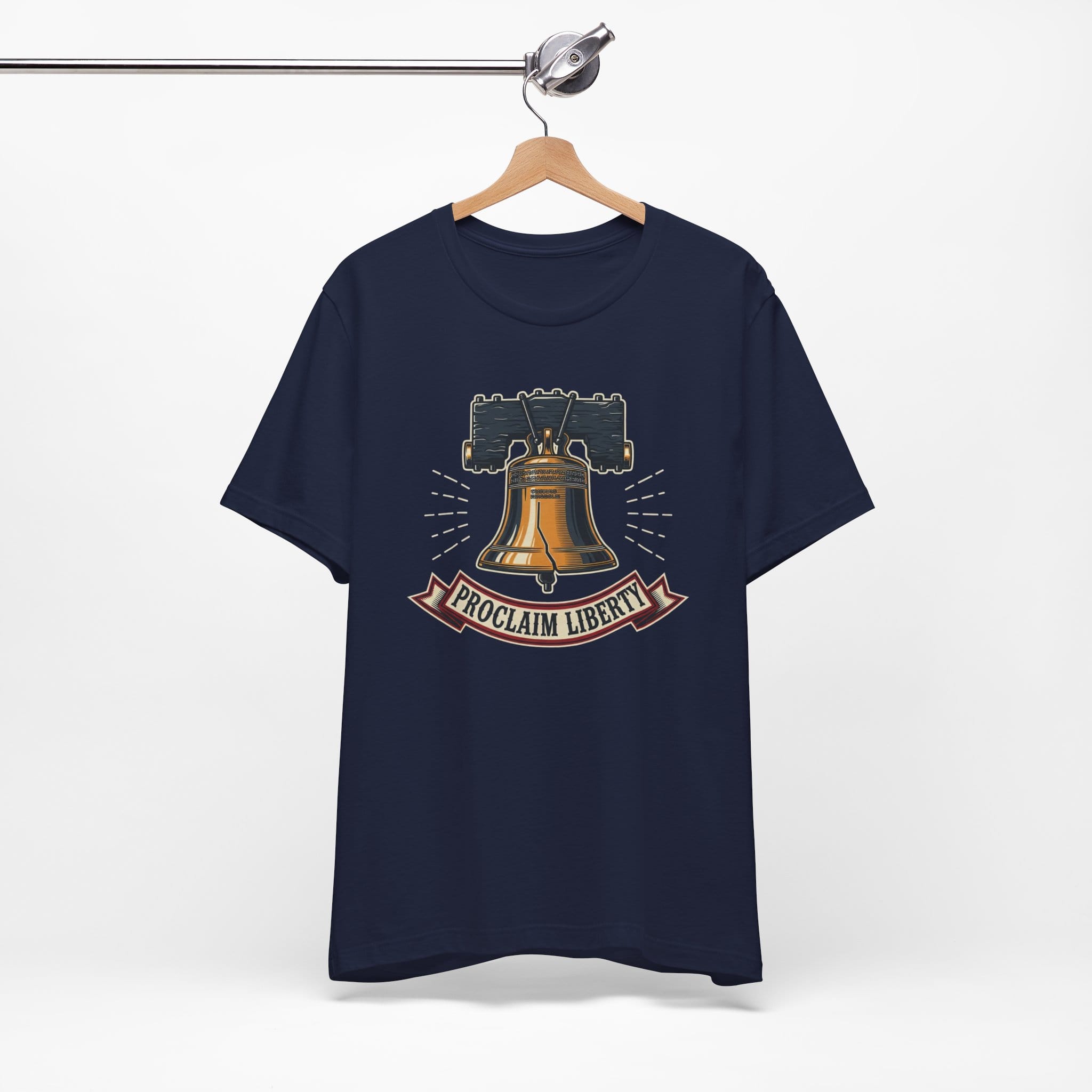T-Shirt Proclaim Liberty — Liberty Bell 1776 Patriotic Christian Tee