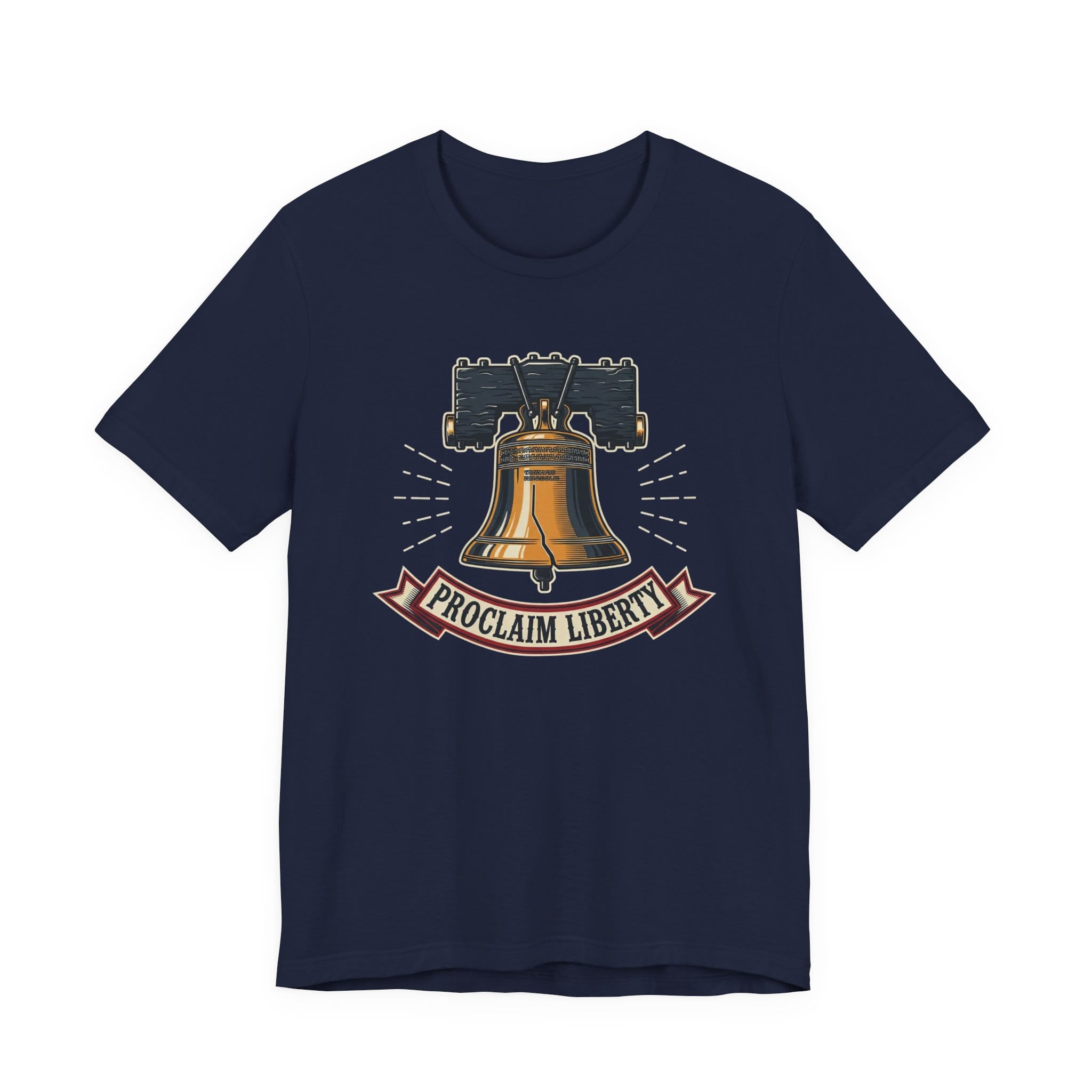 T-Shirt Proclaim Liberty — Liberty Bell 1776 Patriotic Christian Tee