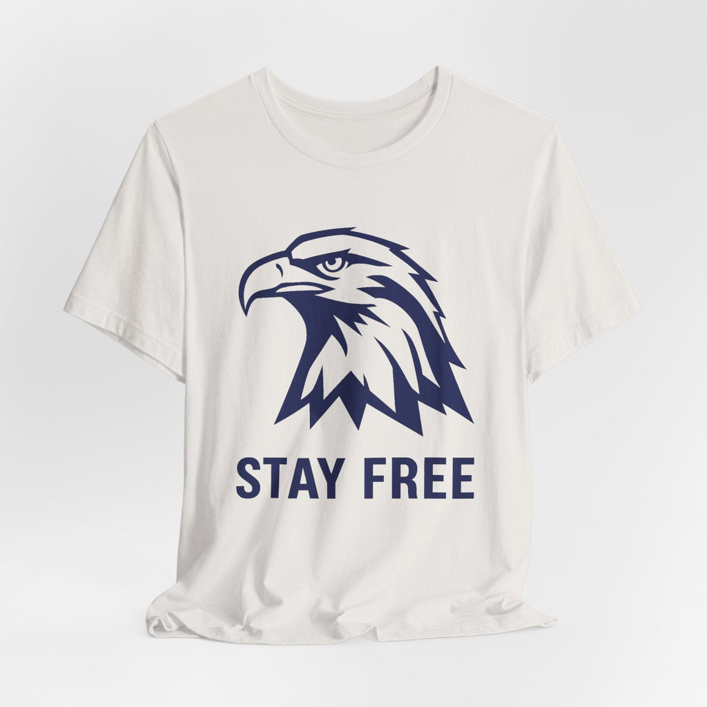 T-Shirt Stay Free | Navy Blue Eagle | Graphic Tee