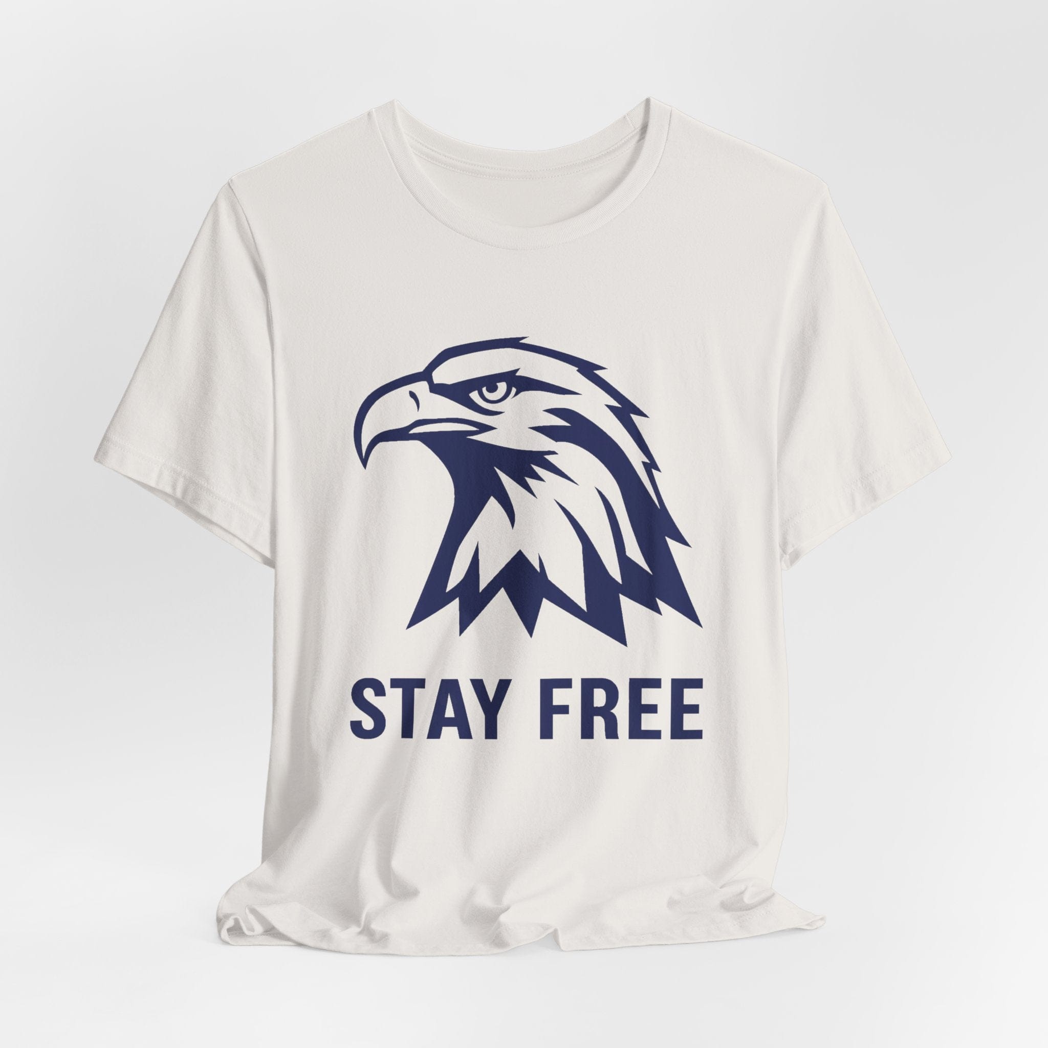 T-Shirt Stay Free | Navy Blue Eagle | Graphic Tee