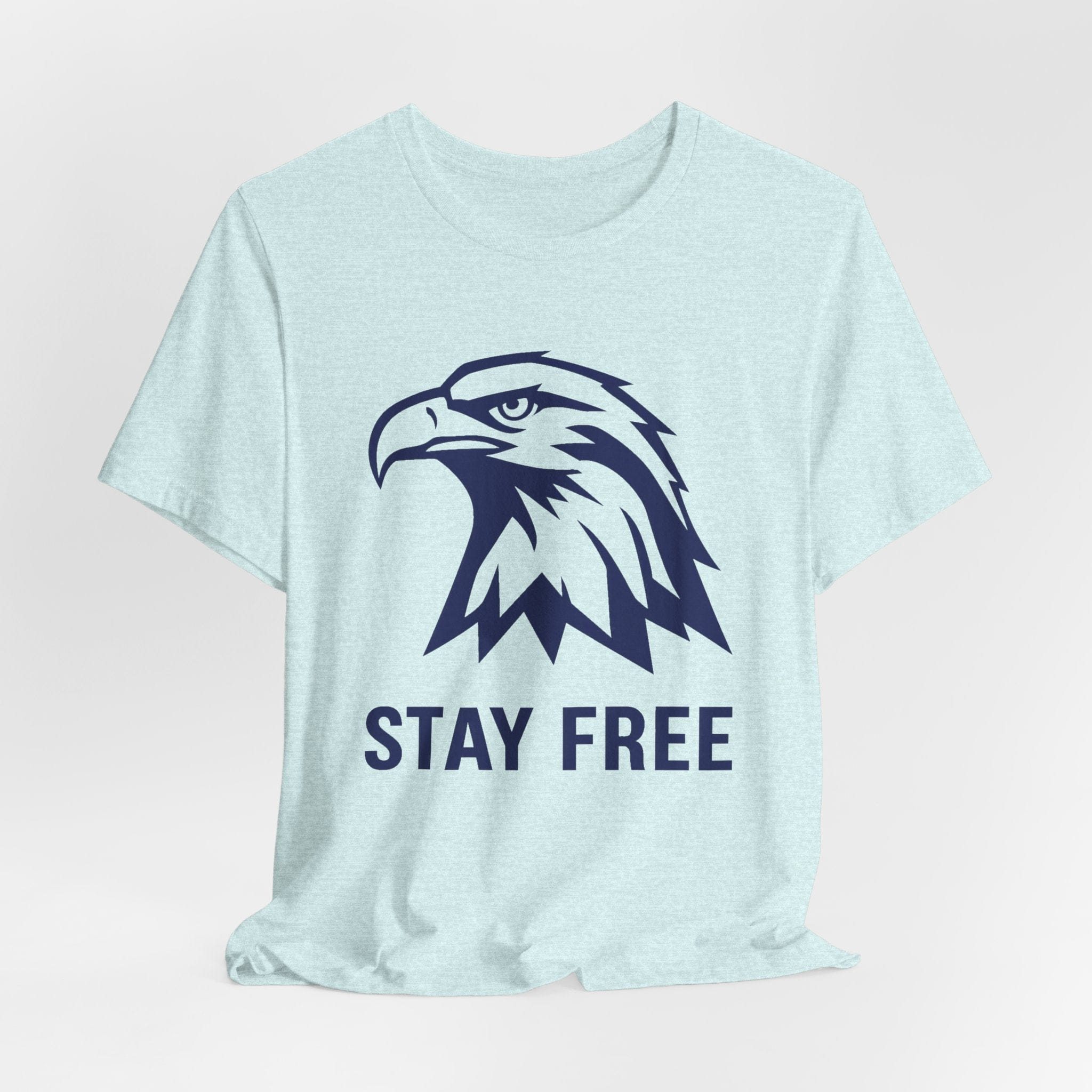 T-Shirt Stay Free | Navy Blue Eagle | Graphic Tee