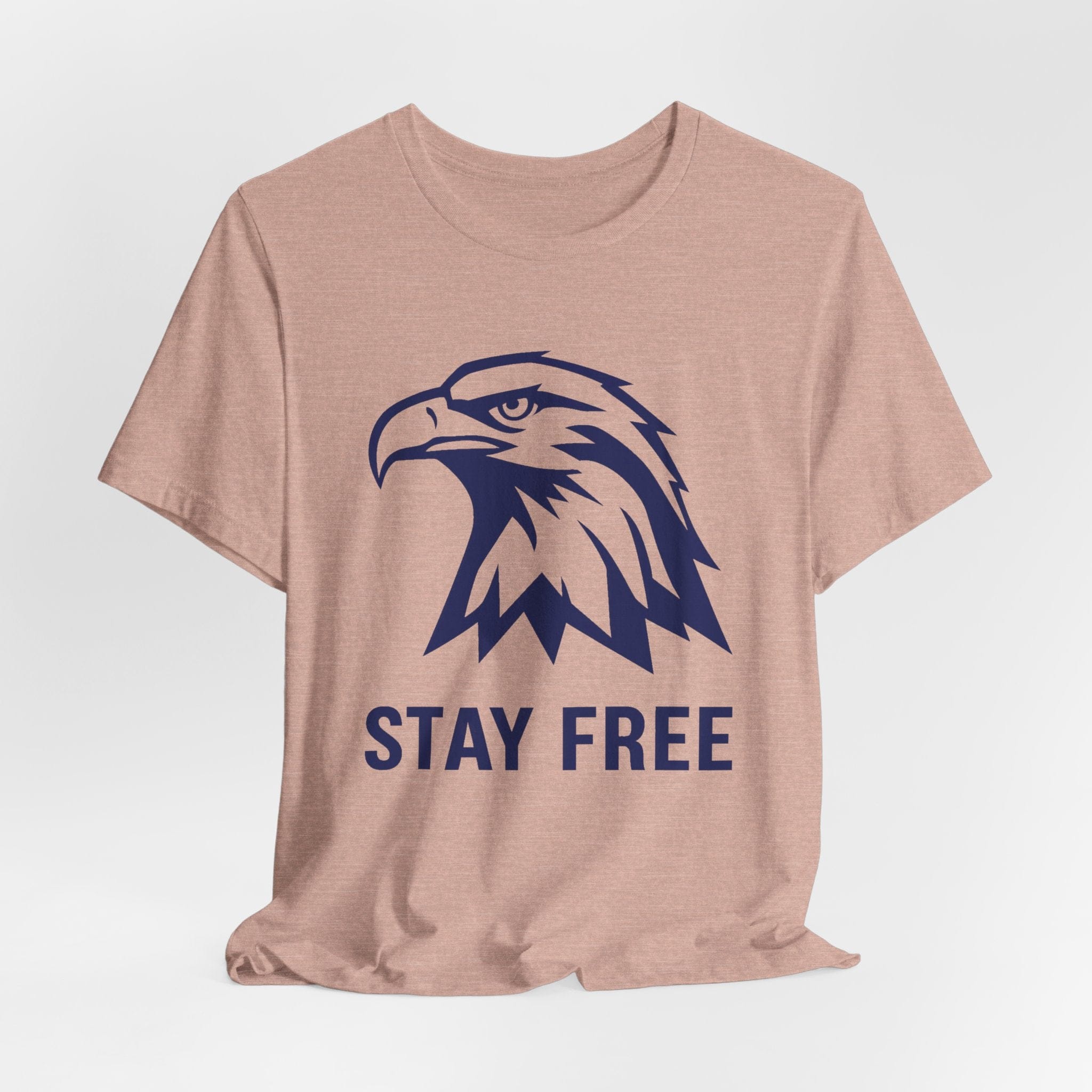 T-Shirt Stay Free | Navy Blue Eagle | Graphic Tee