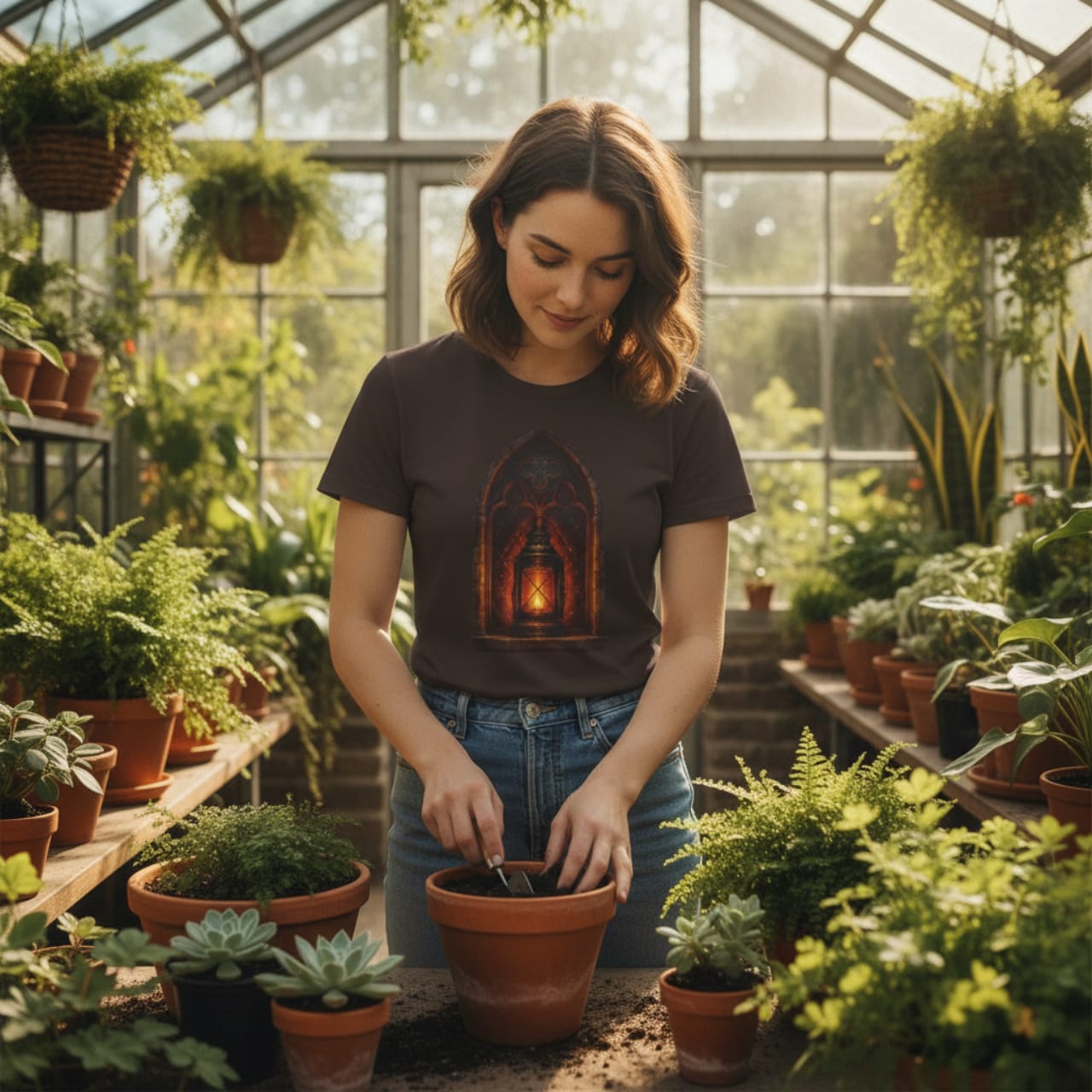T-Shirt Two If By Sea — Watchman's Lantern Tee